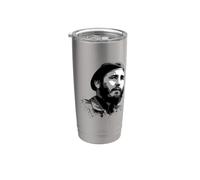 Fidel Castro Cuba Revolution Latin America Bicchiere termico in acciaio inox doppia parete