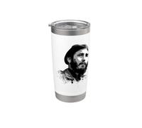 Fidel Castro Cuba Revolution Latin America Bicchiere termico in acciaio inox doppia parete