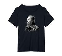 Fidel Castro Cuba Revolution Latin America Maglietta, Donna Plus-Size, Nero, 5X