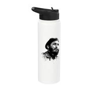 Fidel Castro Cuba Revolution Latin America Stainless Steel Insulated Water Bottle