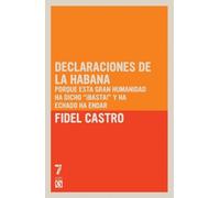 Fidel Castro Declaraciones de La Habana (Tascabile)