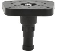 Fider Mount, supporto rotante per elettronica marina, ABS e metallo Fish Finder con piastra superiore multi Pat, struttura stabile per barche da pesca e pratico e intelligente