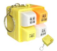 Fidget - a LED Clicker con suono umoristico | Portachiavi giocattolo con tastiera per bambini, ragazze, zaino da viaggio in famiglia, ufficio, scuola, casa, social media e altro