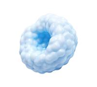 Fidget Ball - Giocattolo Elastico E Croccante Per Alleviare Lo Stress, Palla Da Spremere Modellabile Con Funzione Di Feedback Sensoriale Tattile, Design Leggero E Portatile Per Esercizi Manuali E Rela