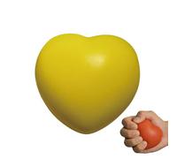 Fidget Ball - Sfera a forma di cuore, strumento per esercizi manuali, dalla tensione elastica, condizionamento muscolare del palmo, categoria atletica benessere, schiuma gommosa rossa per