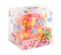 Fidget Ball - Sfera di rilassamento riempita di perline morbide, giocattolo con pressa a mano che si alza dolcemente con feedback sensoriale strutturato, funzione di supporto per la facilità 'ansi