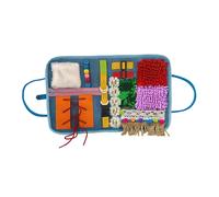 Fidget Blanket Educational Learning Gift Sensory attività per la perdita di