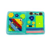 Fidget Book for Elderly - Portable Sensory Lap Pad Calming Aids, Interactive Activity Book for Cognitive Engagement and Daily Comfort Support | Sensory Fidget Toys for Elderly Nursing Home Residents