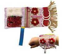 Fidget Clanuat per adulti con demenza 2 in 1 design coperta sensoriale calmante e confortante giocattoli sensoriali adulti per l'Alzheimer, la demenza, gli asperger, l'ansia