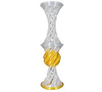 Fidget Cone Toy, Sensory Piramid Spinner, Handheld Relaxation Aid, Portatile Twisty Sculpture Stress Reliefs Design for Adults, Kids, Teens, Scuola Use, 1,42 x 1,42 x 4,92 pollici