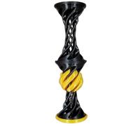 Fidget Cone Toy, Sensory Piramid Spinner, Handheld Relaxation Aid, Portatile Twisty Sculpture Stress Reliefs Design for Adults, Kids, Teens, Scuola Use, 1,42 x 1,42 x 4,92 pollici