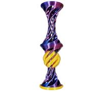 Fidget Cone Toy, Sensory Piramid Spinner, Handheld Relaxation Aid, Portatile Twisty Sculpture Stress Reliefs Design for Adults, Kids, Teens, Scuola Use, 1,42 x 1,42 x 4,92 pollici