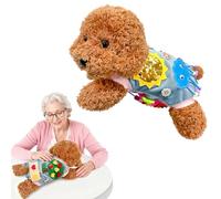 Fidget Coperta per anziani, coperta per anziani con Alzheimer, prodotti per la demenza per adulti, regali e attività per anziani con Alzheimer