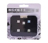 Fidget Dice - Portable Mechanical Interactive Toy, Desktop Dice Spinner Game Prop for Stress Relief and Focus | Fun Party Game Accessory for Adults Teens Family Friends Travel Games Nights