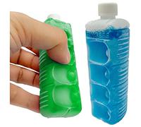 Fidget Ice Packs di Kool Fingers - Ice Gourd | Impedisci alle bolle delle dita di suonare chitarra, violoncello o di toccare superfici calde, confezione da 2 blu/verde