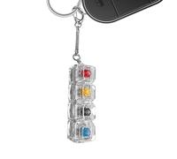 Fidget Keyboard Toy, Finger Sensory Game, Desktop Clicker Device, Compact Portable Stress Reliever, Keyboard Fidget Toy with Finger Sensory Game Supplies Clicker Device for Office School Desktop Home