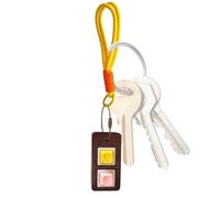 Fidget Keychain - Pendant Calming Stress Relief Gadget | Portable Sensory Toy Compact Design Smooth Movement Relaxing Daily Use for Teens, Adults, Kids, School or Bag Accessory