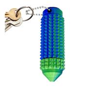 Fidget Keychain Toy, Textured Stress Reliever, Spiky 3d Design, Lightweight Pocket Size, Quiet Sensory Support, 1 Piece, Excellent for Classroom, Travel, Desk, Daily Focus Aid