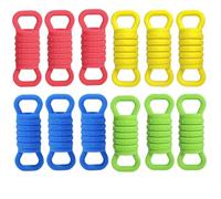 Fidget Pullys - Confezione da 4 - Fidget Fun per bambini e adulti, piccole pulegge sensoriali silenziose per alleviare l'ansia, strumenti ADHD per aula o ufficio, regalo antistress (3set)