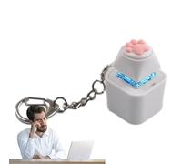 Fidget pulsante tastiera, giocattolo fidget - Fidget portachiavi tastiera illuminata,Giocattoli per bambini e adulti per rilassare l' e la mente, giocattoli antistress per tutti i grup