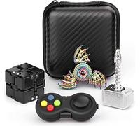Fidget - Set di giocattoli da gioco a mano con drago Fidget, Hammer Fidgit Spinners Fidget Chain Fidget Stress e ansia, regalo per adolescenti bambini adulti con autismo EDC ADHD