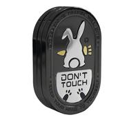 Fidget Slider, Rabbit Push Slide, 1,98 pollici Metal Anti Stress Calming Toy Design & Premium Metals Costruzione, Clicking Sound Portable Gadget for Men Teens Kids Travel Classroom School Relax