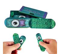Fidget Slider Toy per adulti - Mini skateboard con custodia - portatile scrivania da ufficio giocattolo antistress