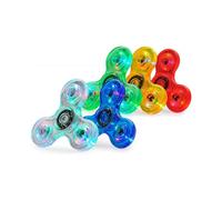 Fidget Spinner,5 Pack Led Light Up Fidget Spinner- Finger Toy Hand Fidget Spinner-Birthday Gift,Reward to Students,Stay Focus,Stress Relief(5 Pack)