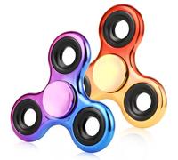Fidget Spinner, confezione da 2, antistress e antiansia, con cuscinetto in acciaio inox ultra resistente, ideale for autismo, come regalo for ammazzare il tempo.(Rose Gold,Spider)