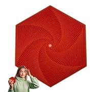 Fidget Spiral Spinner, Gioco Antistress Illusorio, Illusione 3D per Giochi Sensoriali, Giocattolo Divertente per Adulti per Ridurre lo Stress