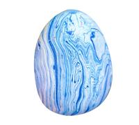 Fidget Squeeze Egg - 3inch Stress Relief Ball | Squeeze Toys for Kids | Silicone Sensory Toy - Soft Slow Rebound Helps Reduce Stress Improve Focus and Provide Quiet Fun for Kids Teens and Adults