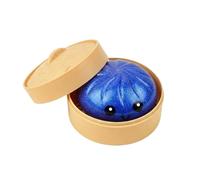 Fidget Squeeze Toy - Glitter Dumpling Sensory Fidget Game, Realistic Glitter Dumpling Squishiess Toy, Rebound Soft Stress Squeeze for Kids Adults Students Classroom Workplace Travel Home Birthday