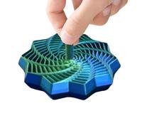 Fidget Star - 3D Print 8.8cm | Spiral Calming Fidget Toy, 3D Printed Star Brain Teaser Desk Decor | For Kids Girls Teens Adults Classroom Home Office Travel Birthday Use