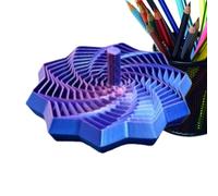 Fidget Star Toy, Spiral Calming Desk Decor, 3D Printed Brain Teaser with Rotating Design, Lightweight Stress Relief Fidget for Kids Teens Adult, Desk Toy for Classroom Home Office Travel