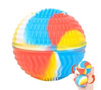 Fidget Stress Balls - Textured Slow Rebound Silicone, Sensory Squeezing Pinch Toys Reusable for Kids Boys Girls Children Teens Adults Women Men Kindergarten Birthday Christmas Home Office Travel