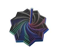 Fidget Toy -, 5.91x5.51x1.97in Hexagon Fidget Toy Stress-Relief Spinner | Whirling And Sensory Fingertip Game, 3D Printed For Kids, Teens, Adults, Office, Travel, Birthdays