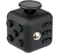 Fidget Toy Cube Toy Giocattolo Sensoriale Giocattolo Antistress Giocattolo di Sollievo Dall'ansia Giocattolo per Uccidere Il Tempo Giocattolo per Ufficio Aula Regalo Giocattolo - Nero