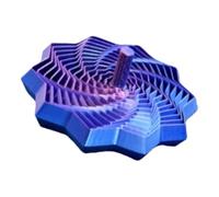 Fidget Toy - Decorative Sensory Toy, 3D Printed with Handheld Engagement System, Relaxation Aid, Focus Training Device, Creative Stress Relief Item for Everyday Concentration Support