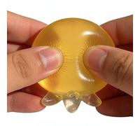 Fidget Toy - Figura elastica di polpo da spremere, morbido oggetto sensoriale antistress con design giocoso di tentacoli, funzione calmante della pressa elastica, ideale per il relax, il supporto per