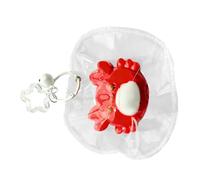 Fidget Toy Keychain, Sensory Aid, 1.97x1.97x1.97 Inches Soft Textured Animals, Home Accessories for Boys Girls School and Party Favors Stuffers, Holiday Events Parties Gift, Best Tools for Family Use