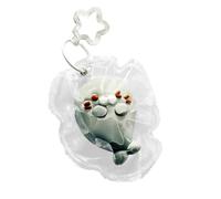 Fidget Toy Keychain - Soft Textured Animal Squeeze, Compact Miniature Scale, High-Elasticity Nonpoisonous Material, Reinforced Keyring Loop, Sensory Relief Tool for Kids in School Classrooms