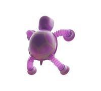 Fidget Toy - Telescopic Pocket Size, Cute Suction Cup Sensory Tube | Mini Handheld Toy for Stress Relief | Travel Home Commuting Dorm Picnic Fun for Adults Teens Boys Girls Students