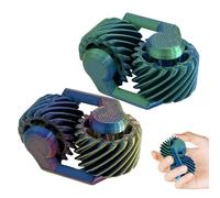 Fidget Toys - 1.18 inch Printed Spinner Set for Stress Relief, Cube Sensory Gears with Portable Handheld Design, Focus Toys for Kids Adults Students Offices Travel Use