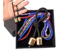 Fidget Toys Adults Metal Beads | 5x5x1.8cm Gag Toys, Portable To Bring Anti-rust Adjustable Durable Funny Novelty Handmade Portable Fidget Beads Rope For Men Women Relaxation