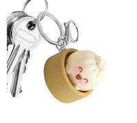 Fidget Toys - Cute Bun Portable Stress Keychain, Desktop Toys Fidgets with Tactile Squeeze Texture, Relaxing Sensory Motion Tool, Ideal for Quiet Inside The Busy Workplacev