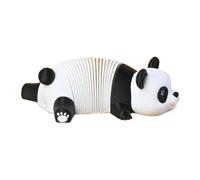 Fidget Toys, Sensory Panda, Portable 3d Spring Design, Decorative Desktop Ornament, Compact Calming Tool, Fun Distraction Focus and Stress, Desk Toy for Teens Students Travel, 4.92x2.87x1.57 Inches