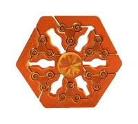 Fidget Toys - Spinner Hand Toy | 7,3 x 6,3 x 1,4 cm Spinners with Smooth Gyroscope Mechanism, Lightweight Fidget Toy with Portable Design, Educational Focus Spinner for Kids Teens Adults