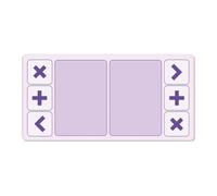 Fidget Trading Board - Rollable Sensory Swap Pad, Squeeze Toy, Portatile | Fidget Swap Board, Rollable, Squeeze Sensory Pad, Easy Sharing, Reduces Boredom, Playroom Classroom, Travel, Partiti, Playdat