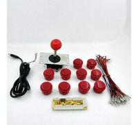 FidgetGear - Bastone da Combattimento in 5 Colori, per Joystick e Pulsanti, per Fai da Te, codificatore USB Sandali Adventure Seeker, Punta Chiusa - T - Bambini