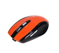 FidgetGear Mini mouse wireless Bluetooth 3.0 ricaricabile 6D 1600DPI mouse ottico da gioco arancione